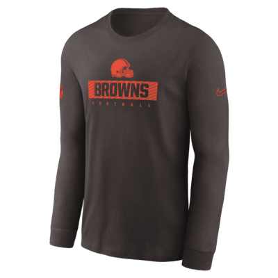 CLEVELAND deals BROWNS dri-fit onfield apparel, large, NIKE